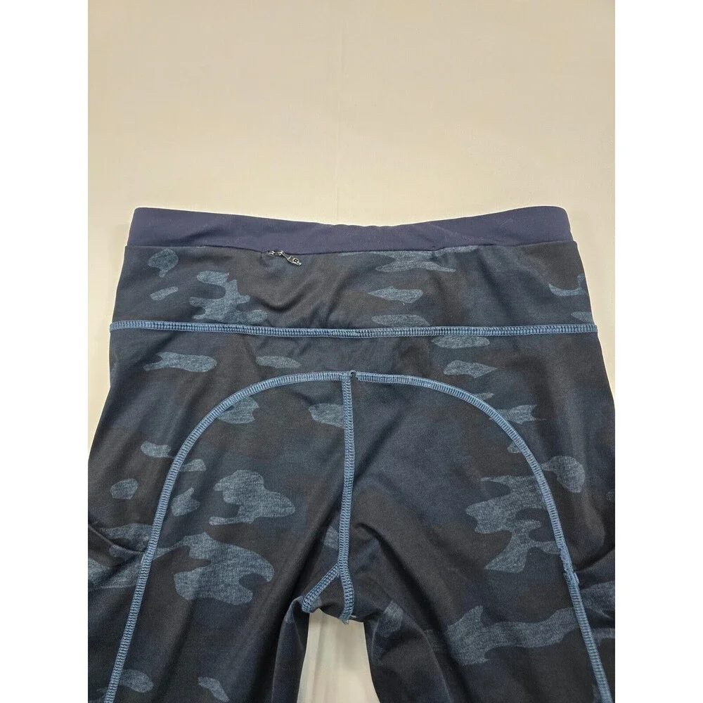 Lululemon Women's Blue Camo Speed Up Tight Stretch Gym Yoga Workout Size 4